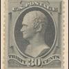 30c gray black Hamilton single