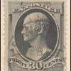 30c gray black Hamilton single