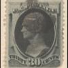 30c gray black Hamilton single