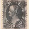 30c gray black Hamilton single