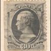 30c gray black Hamilton single