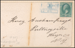 3c blue green Washington single on cover
