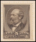 5c yellow brown Garfield single