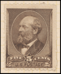 5c yellow brown Garfield single