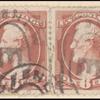 6c rose Lincoln pair