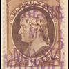 10c brown Jefferson single