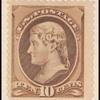 10c brown Jefferson single