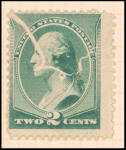 2c green Washington single