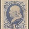 1c dark ultramarine Franklin single
