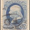 1c dark ultramarine Franklin single