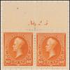 90c orange Perry pair