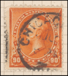 90c orange Perry single