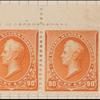 90c orange Perry pair