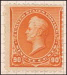 90c orange Perry single