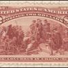$2 brown red Columbus in Chains Specimen single