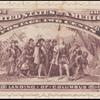 2c brown violet Landing of Columbus Specimen single