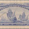 4c ultramarine Fleet of Columbus Specimen single