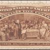 5c chocolate Columbus Soliciting Aid from Queen Isabella Specimen single