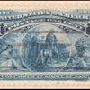 1c deep blue Columbus in sight of land single