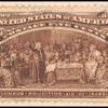 5c chocolate Columbus Soliciting Aid from Queen Isabella single