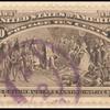 10c black brown Columbus Presenting Natives single