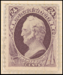 24c dark violet Winfield Scott single