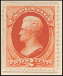 2c scarlet vermilion Jackson single