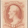 6c dull rose Lincoln single