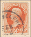 2c vermilion Jackson single
