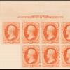 2c vermilion Jackson imprint block