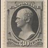 30c full black Hamilton single
