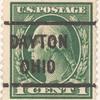 1c green Washington single