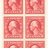 2c Washington booklet pane of six
