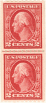 2c carmine Washington pair