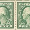 1c green Washington pair