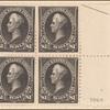 $1 black Perry block of four