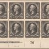 $1 black Perry block of eight
