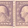 3c violet Washington pair