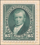 $5 dark green Marshall single