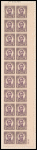 3c violet Abraham Lincoln block of twenty