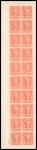 9c rose Thomas Jefferson block of twenty