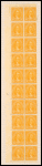 10c orange James Monroe block of twenty