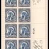 14c blue American Indian block of twenty