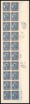 14c blue American Indian block of twenty