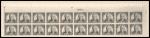 17c black Woodrow Wilson block of twenty