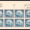 $2 deep blue US Capitol block of twenty