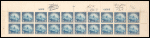 $2 deep blue US Capitol block of twenty