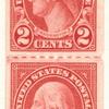 2c carmine Washington strip of four