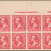 2c carmine Washington block of eight
