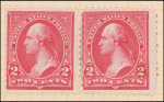 2c carmine Washington pair